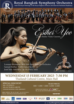 RBSO 2023 : Esther Yoo plays Barber Violin Concerto
