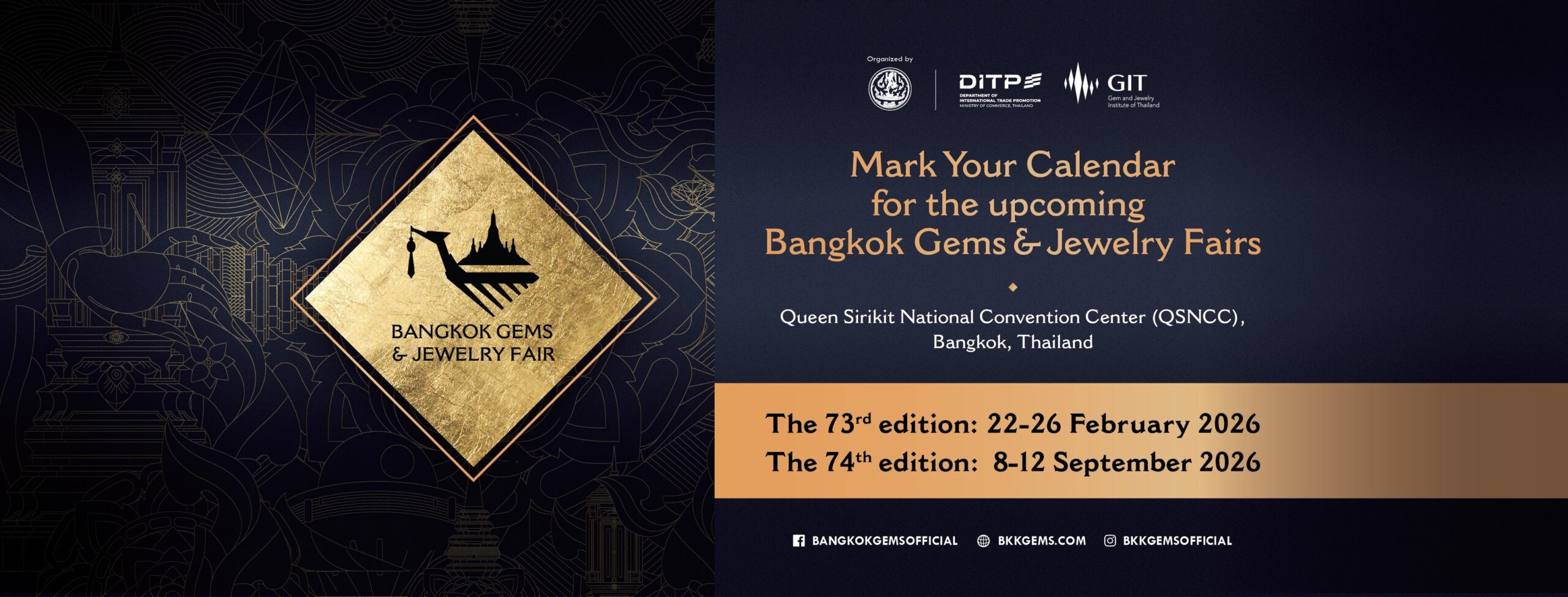 The 73rd Bangkok Gems and Jewelry Fair