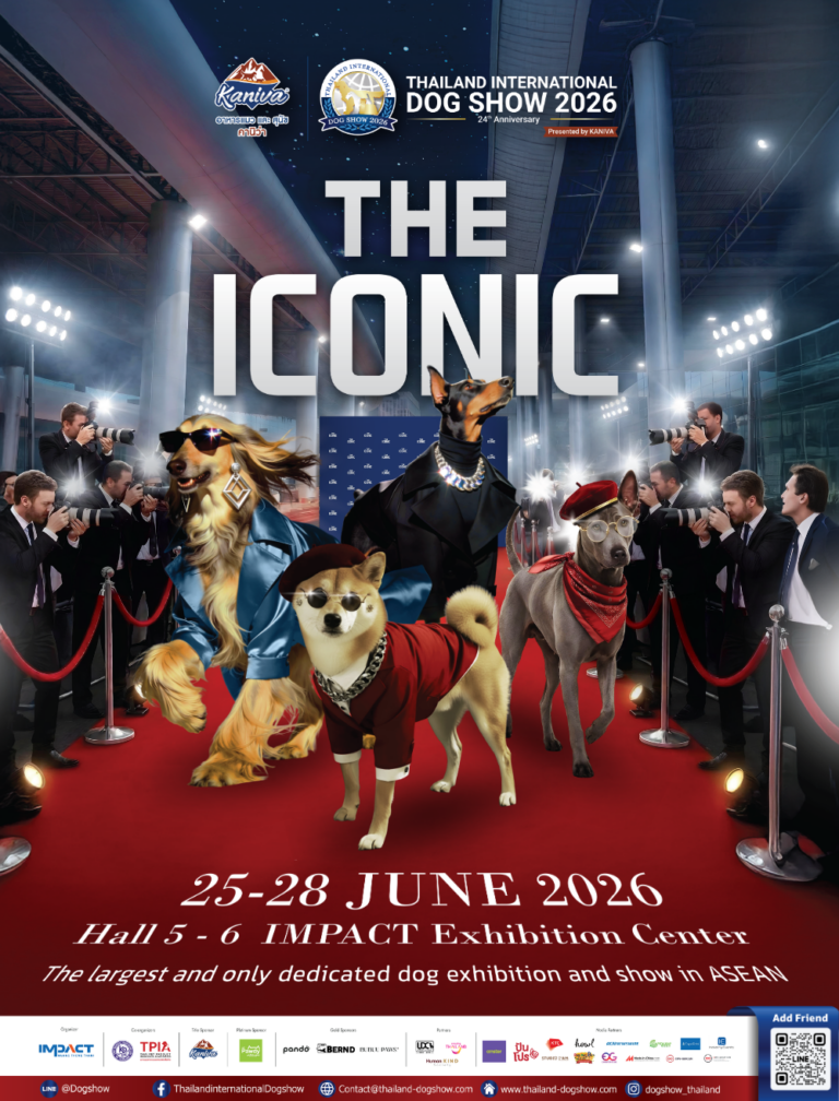 24th Thailand International Dog Show 2026 Presented By KANIVA
