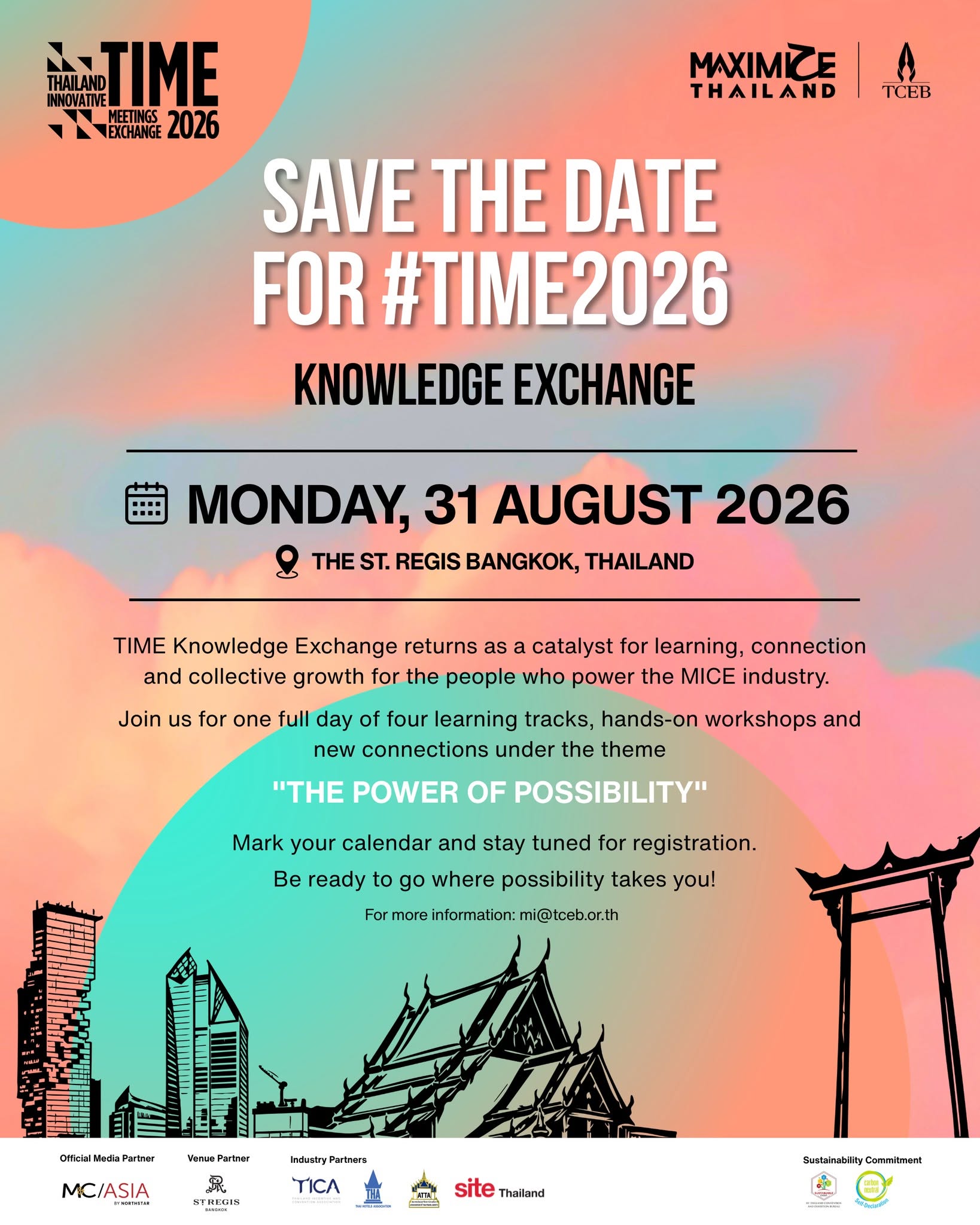 TIME Knowledge Exchange 2026 / The Power of Possibility