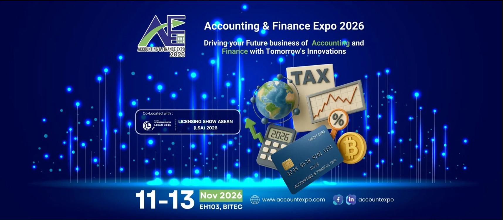Accounting & Finance Expo 2026 (AFE), 1st Edition