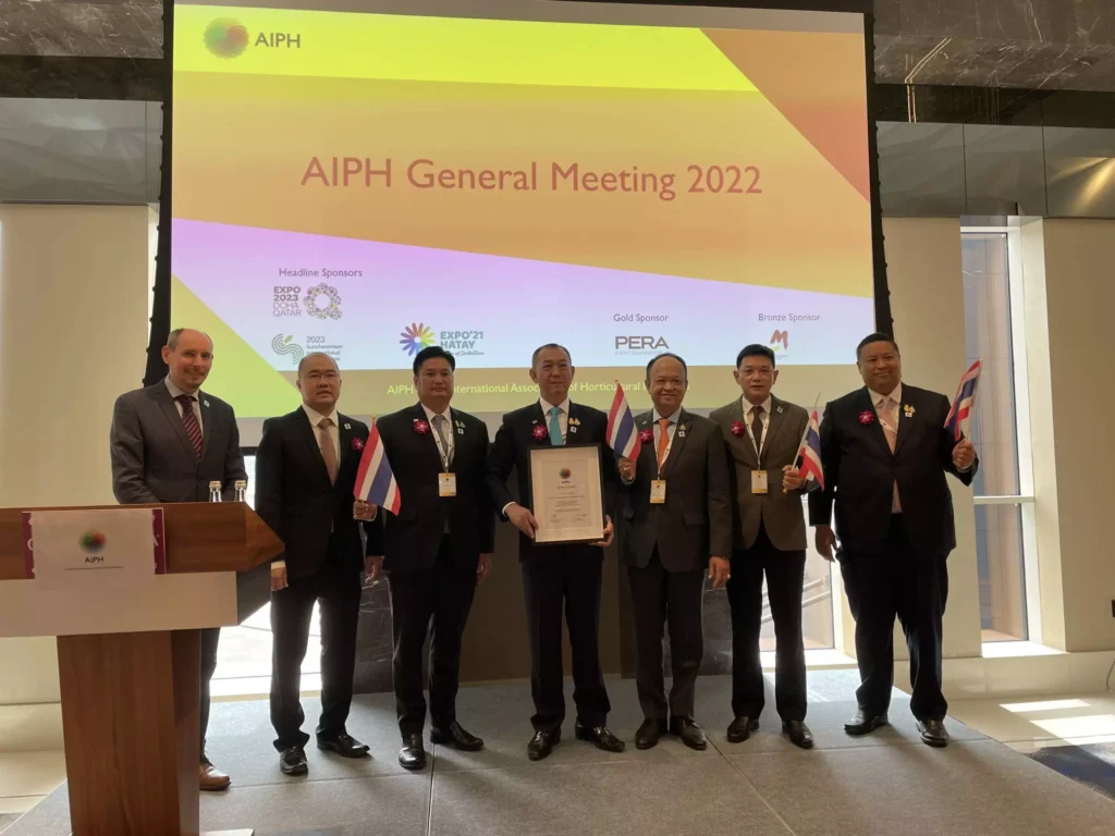 AIPH Approves Udon Thani International Horticultural Expo 2026